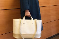 A4 leather tote
